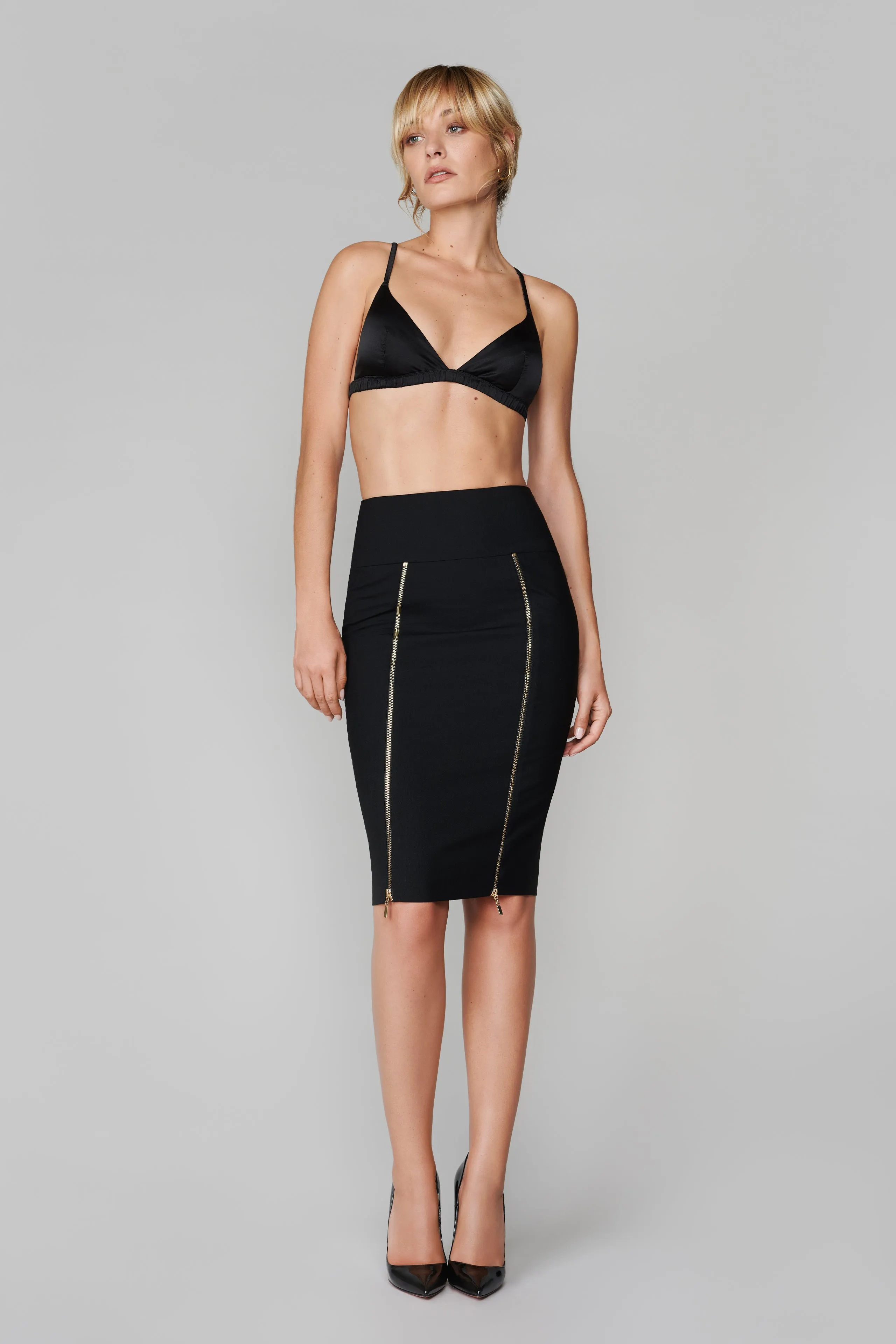 007 Zip skirt - Le Vestiaire