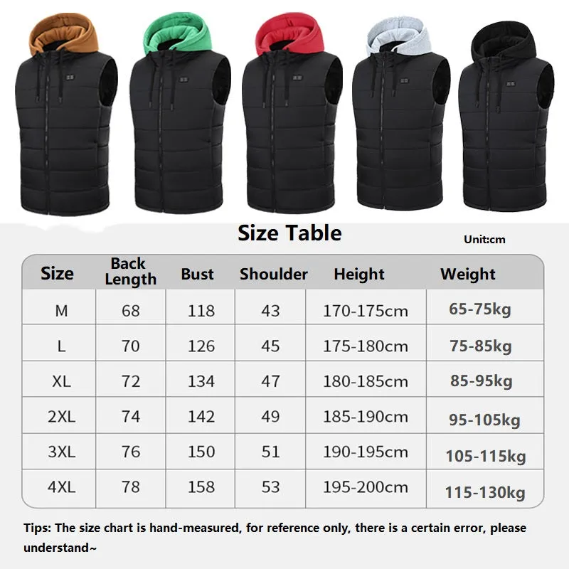 15 Area Hooded Heated Vest