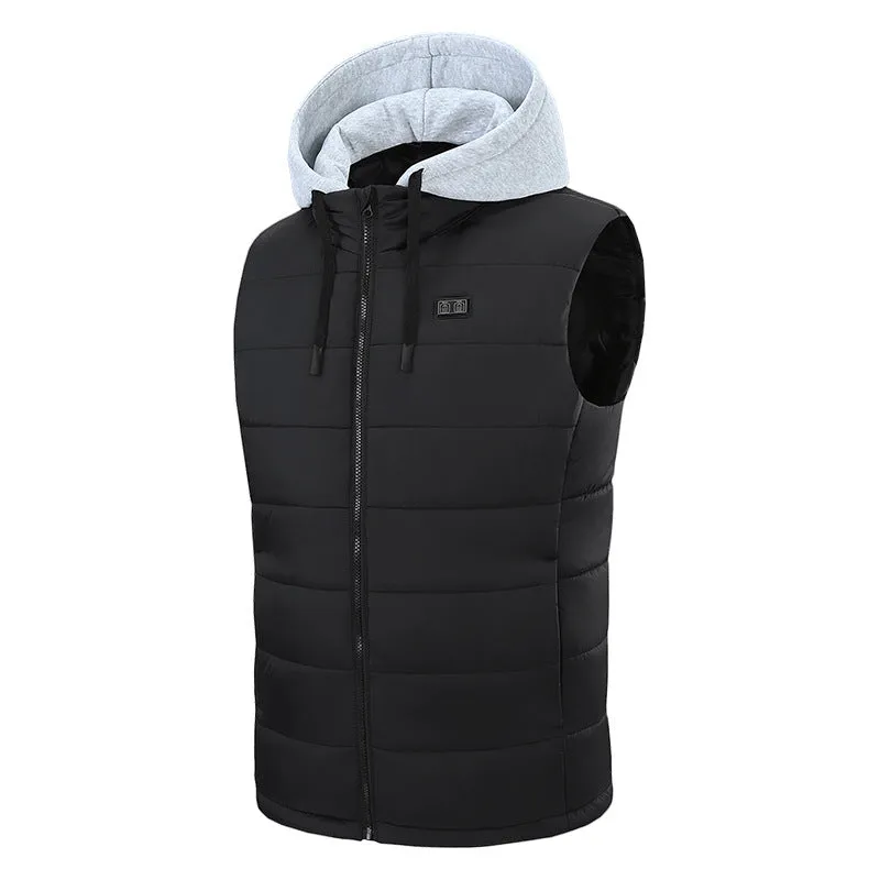 15 Area Hooded Heated Vest