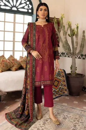 Andaaz by Johra Unstitched 3 Piece Embroidered Digital Printed Collection'2022-JH-314