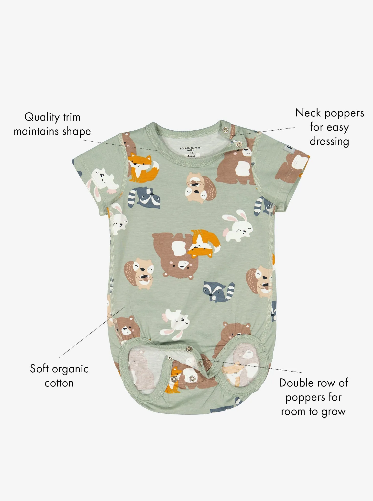 Animal Friends Babygrow