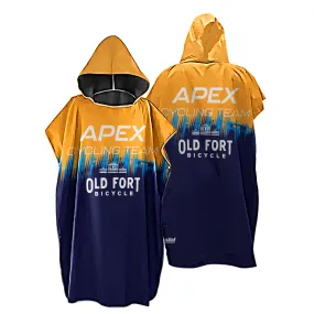 Apex Cycling 2024 CHANGING PONCHO 3.0 TEAM