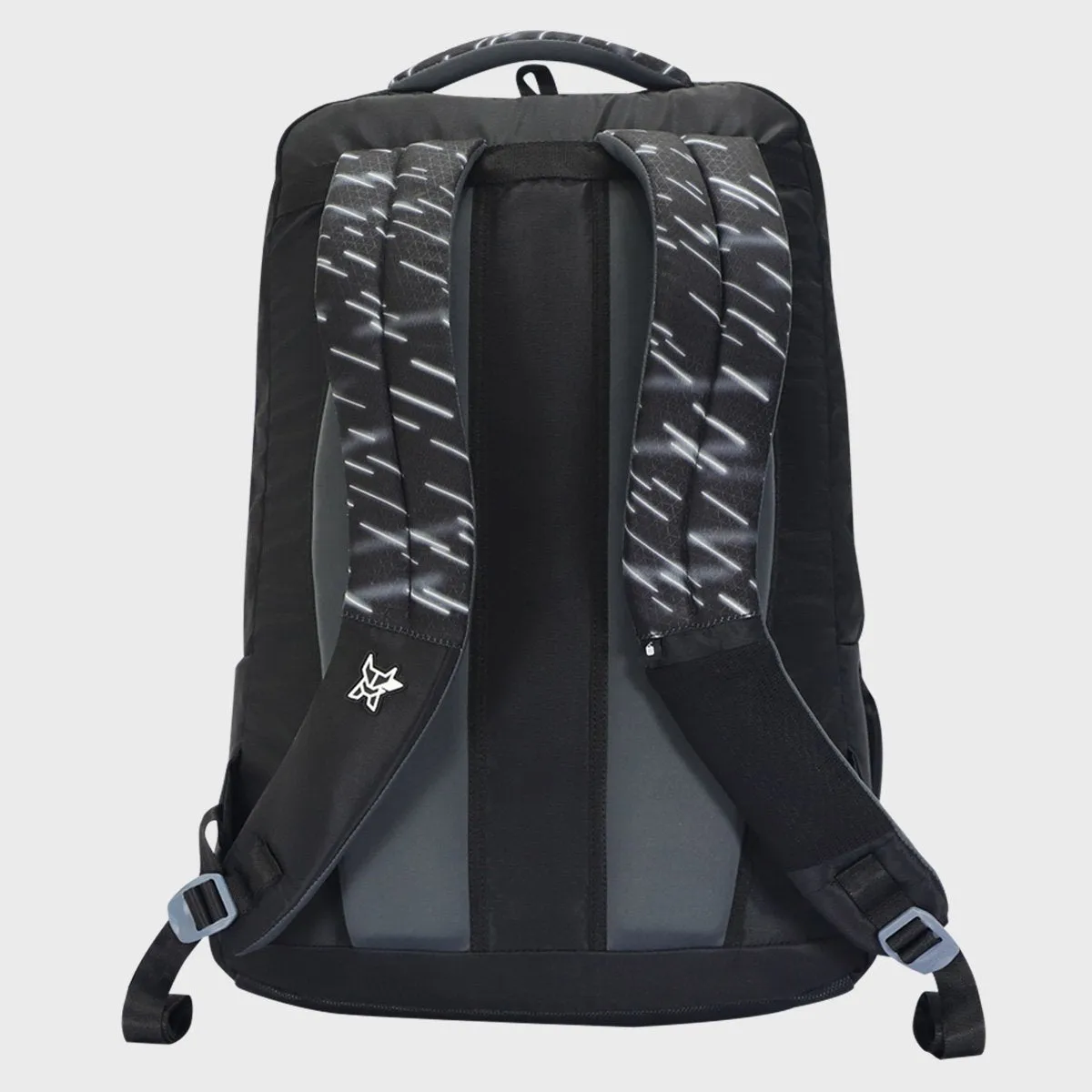 Arctic Fox Meteorite Jet Black School Bag , Hiking Travel Backpack With Rain Jacket