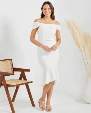 Ariana Dress- White