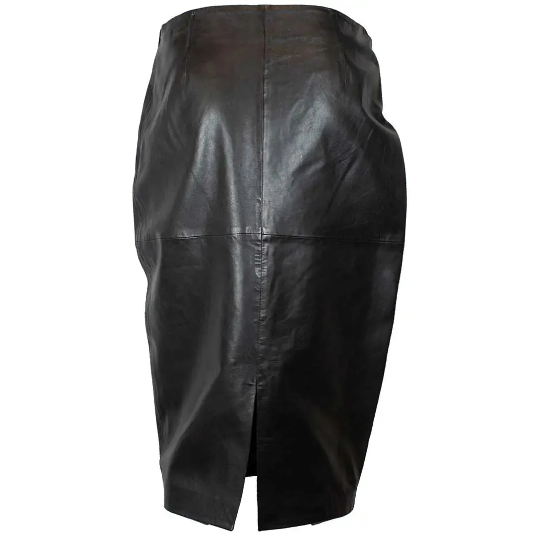 BOL Women's Dawn Leather Pencil Skirt