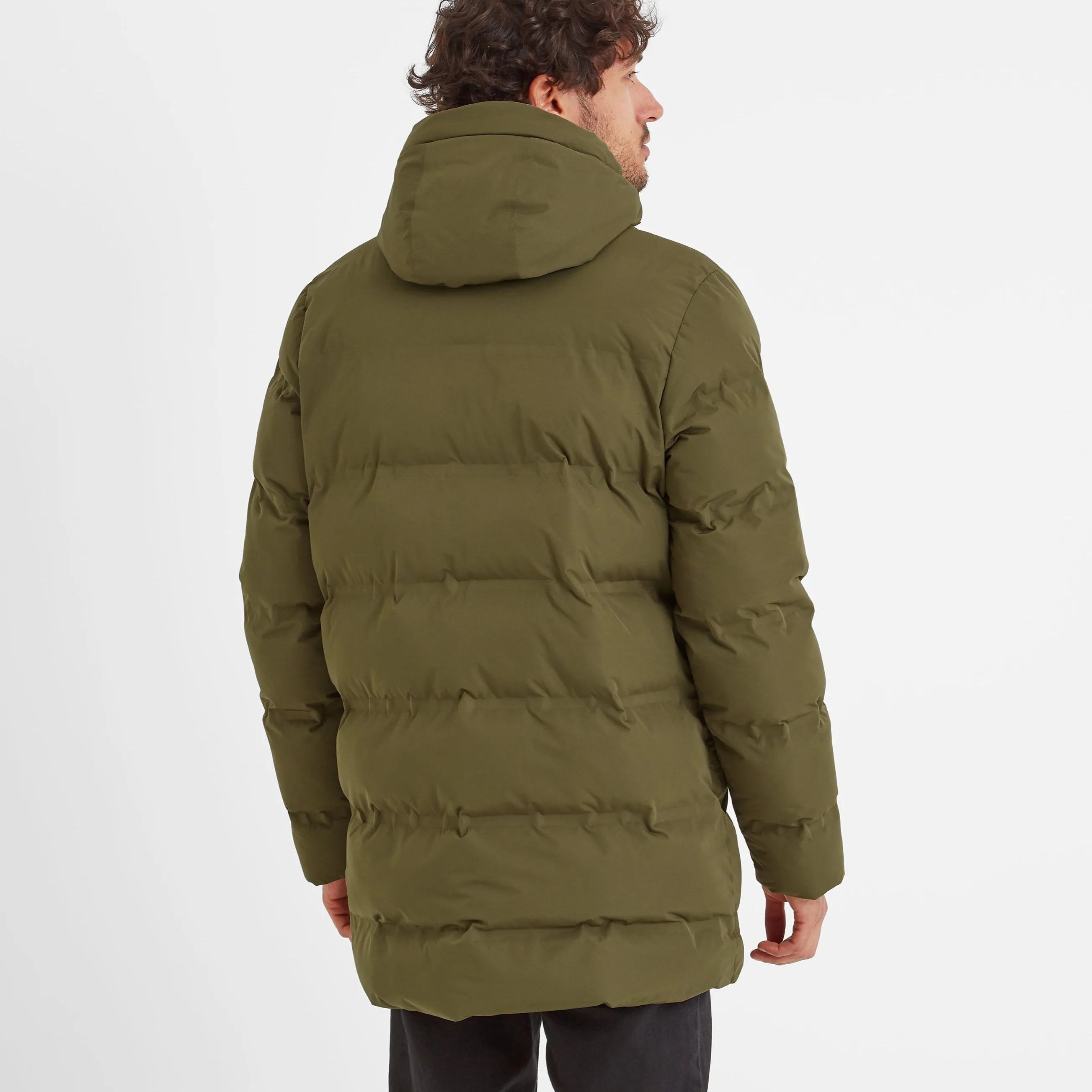 Brinkley Mens  Parka - Khaki