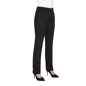 Brook Taverner Womens Houston Slim Leg Chinos Black Size 22 - BA083-22