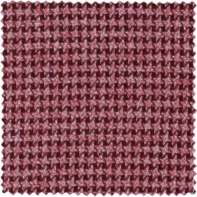 Burgundy Brushed Houndstooth Flannel