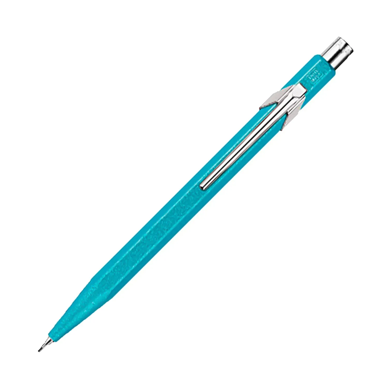 Caran d'Ache 844 COLORMAT-X Collection Mechanical Pencil in Turquoise