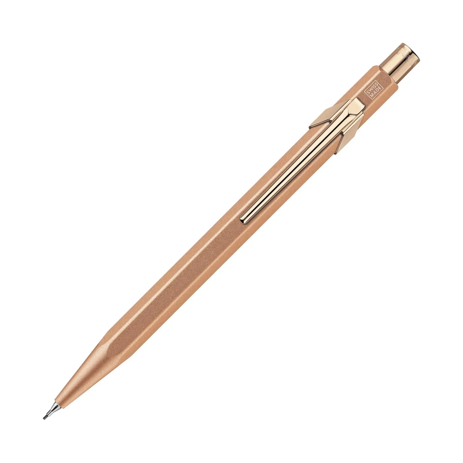 Caran d'Ache Metal Collection Mechanical Pencil in Brut Rose