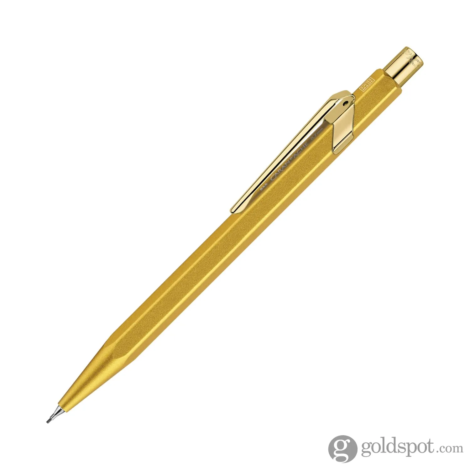 Caran d'Ache Metal Collection Mechanical Pencil in Goldbar