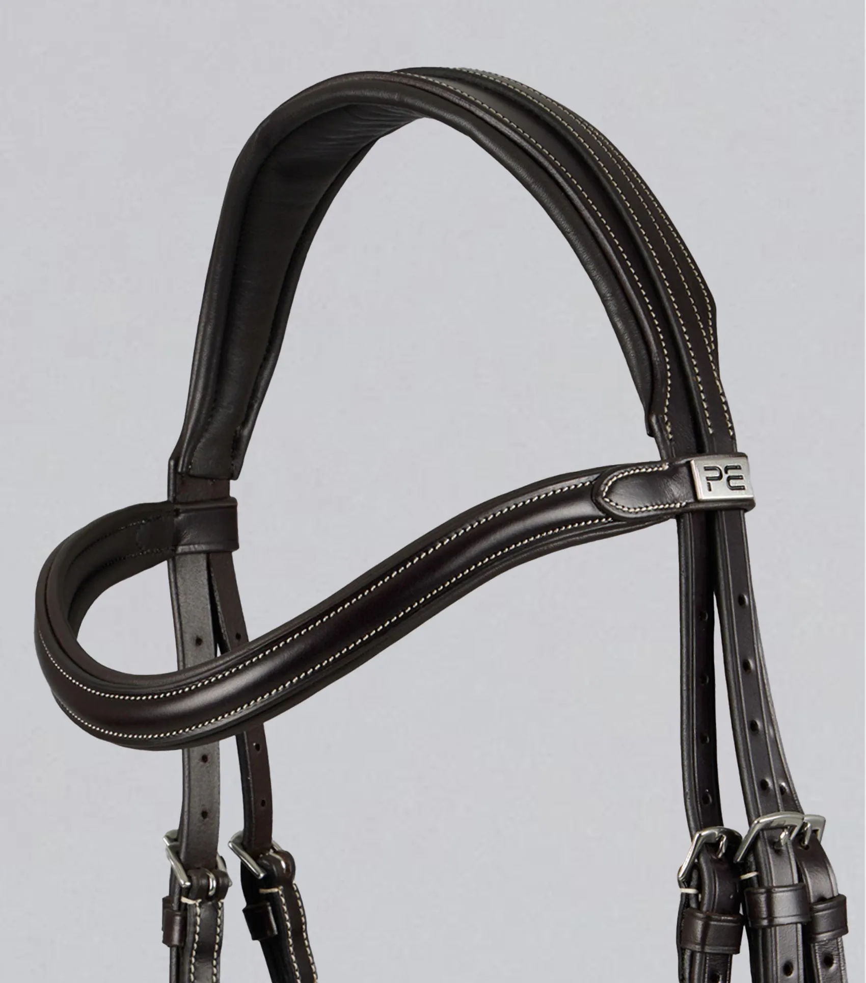 Cassano Snaffle Bridle Brown