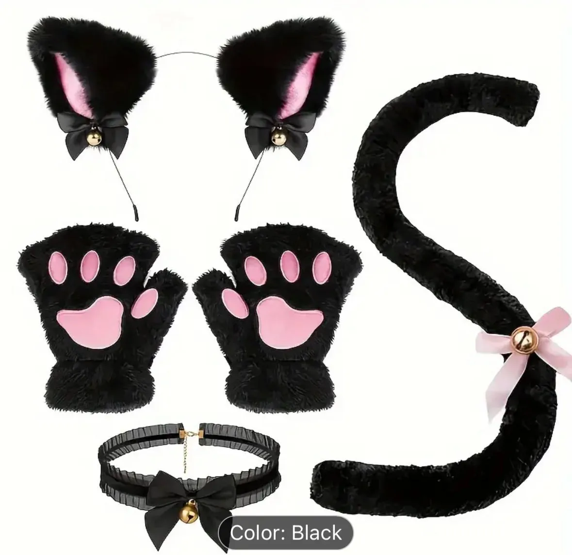 Cat Costume - Black