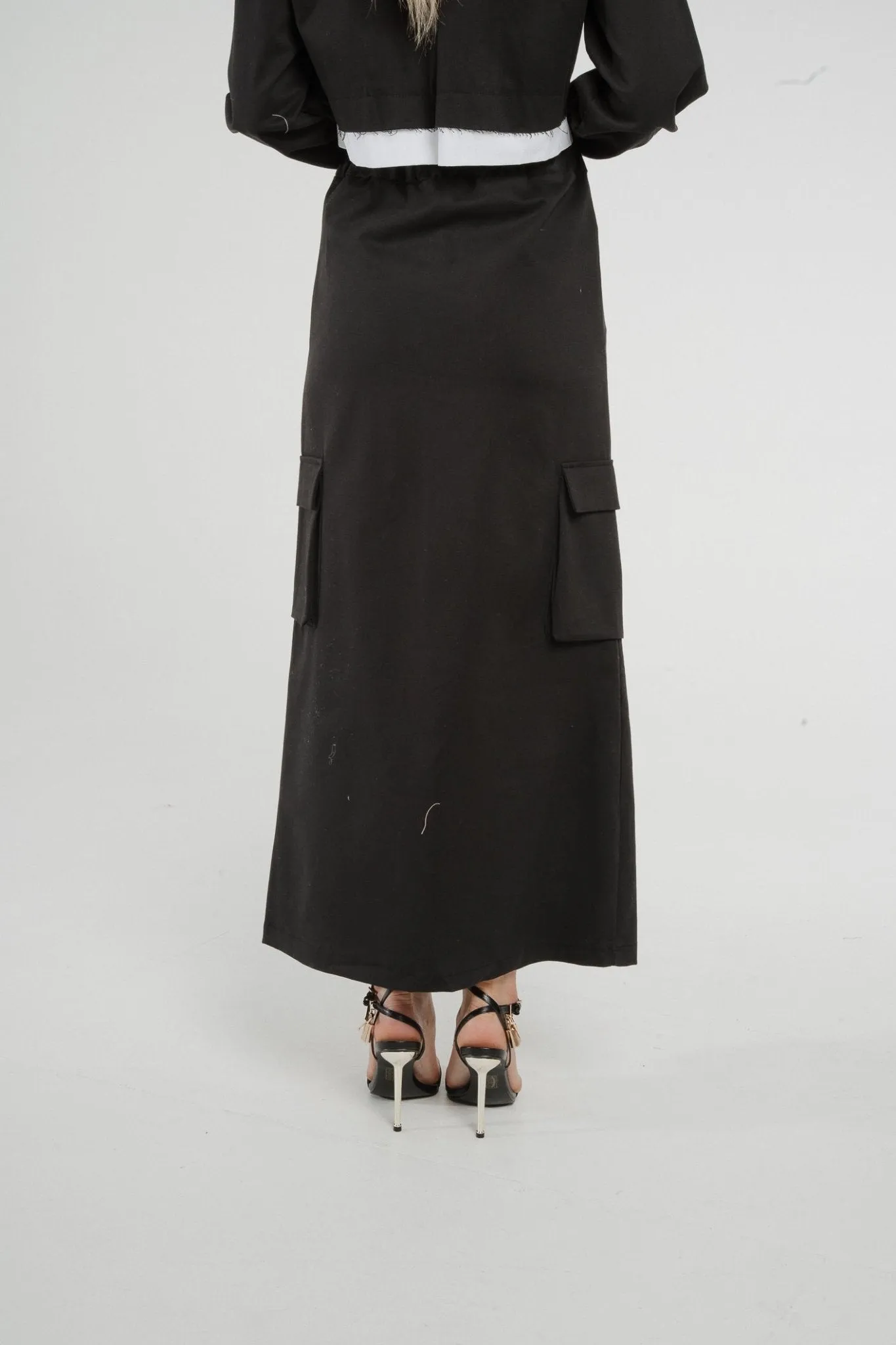 Cathy Cargo Skirt In Black