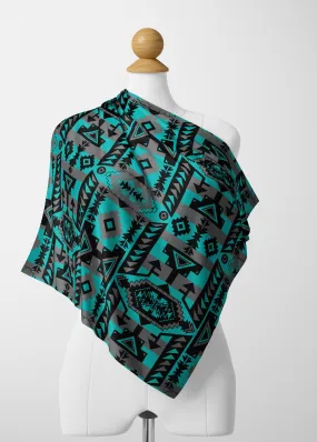 Chiefs Mountain Sky Satin Shawl