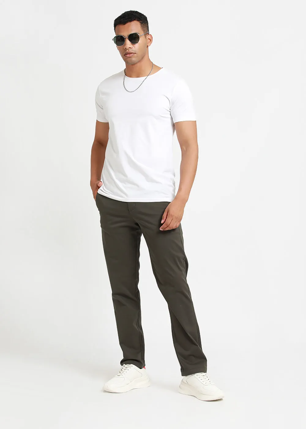 Citron Olive Chino