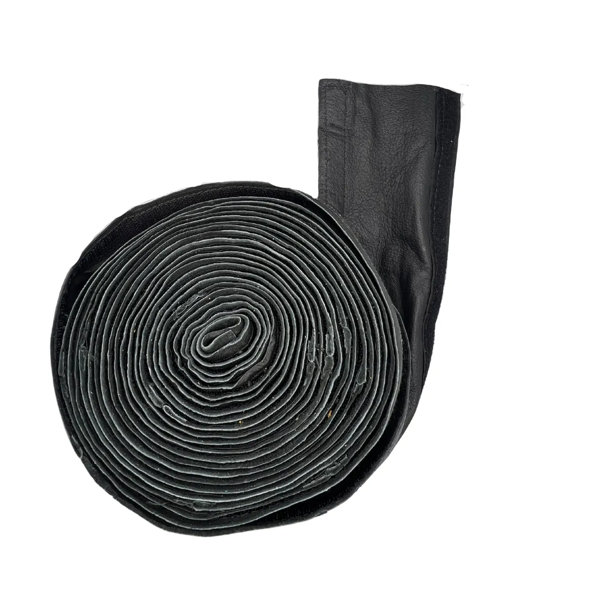 CK Worldwide Leather Velcro 3-3/4" Hose Cover, 22 ft - 225HCLV