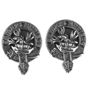 Clan Crest Cufflinks - Douglas