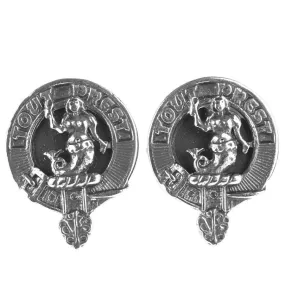 Clan Crest Cufflinks - Murray