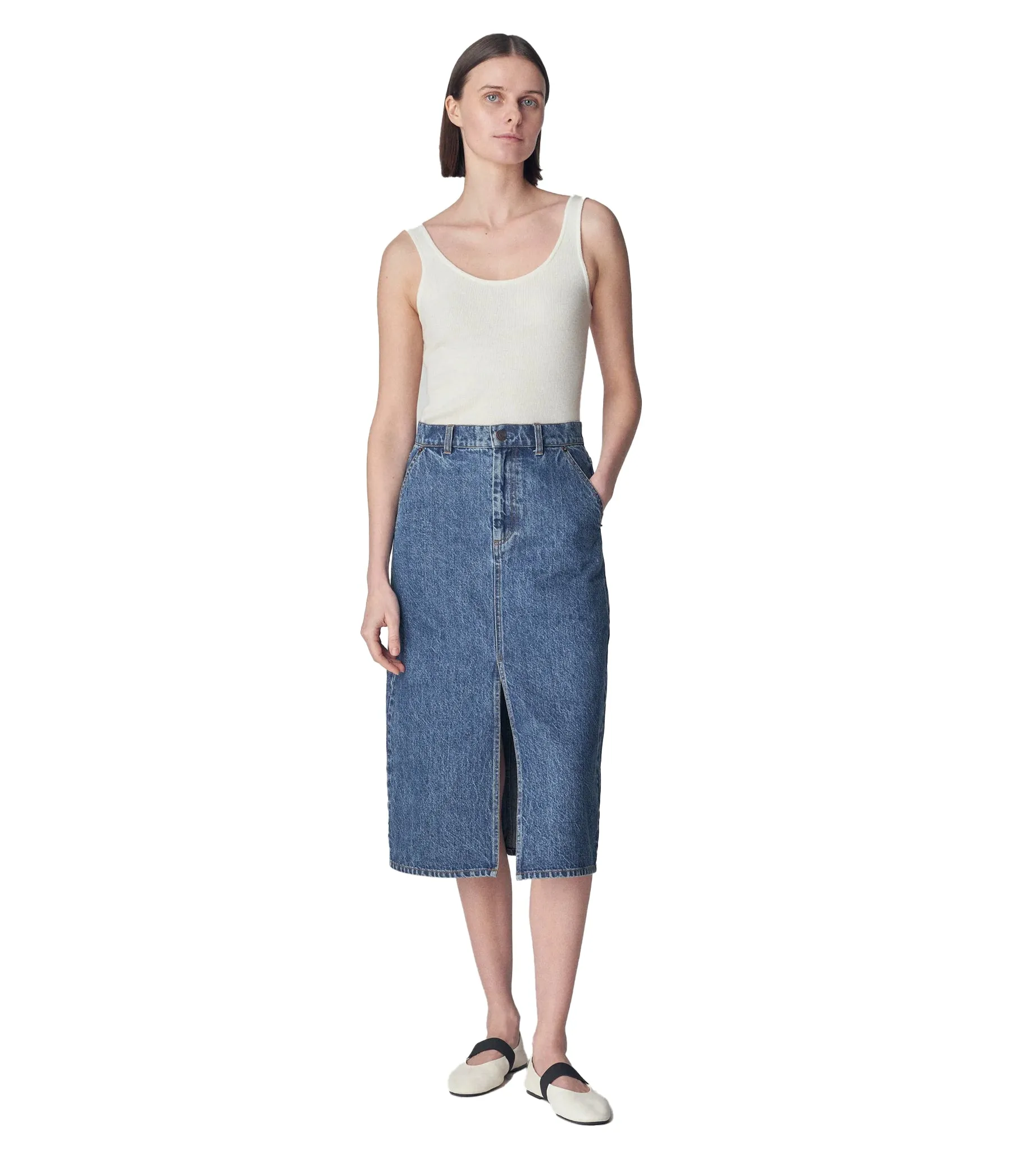 CO COLLECTION Organic Denim Skirt