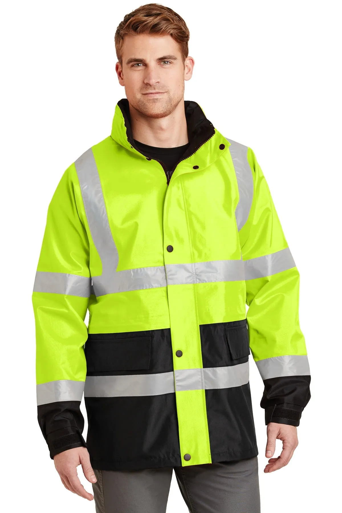 CornerStone® - ANSI 107 Class 3 Waterproof Parka. CSJ24