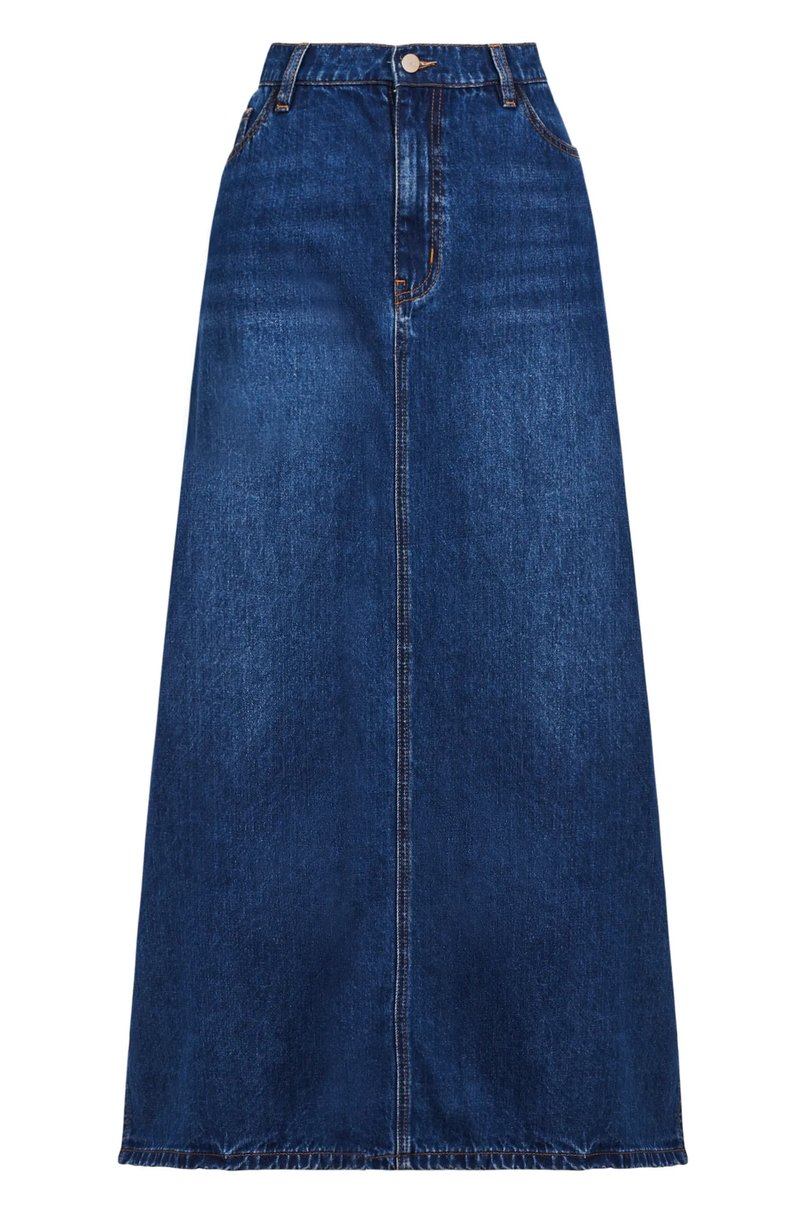 Dalton Denim Skirt - Indigo