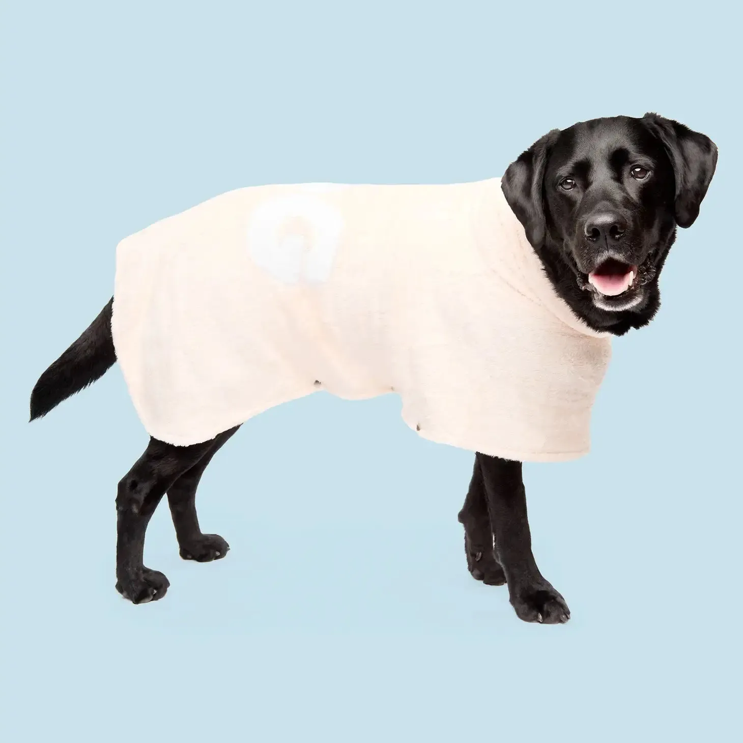 DOG bathrobe towel