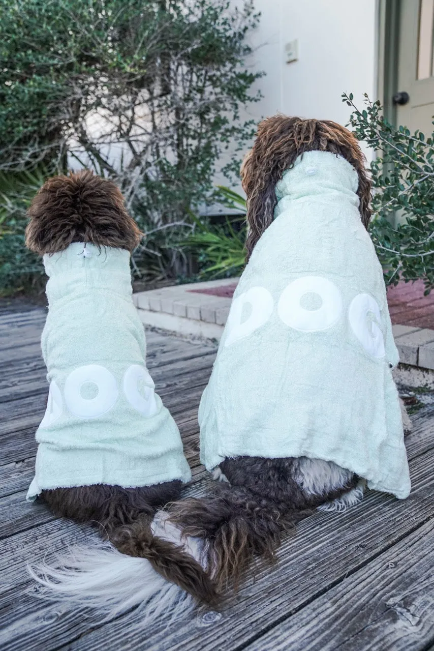 DOG bathrobe towel