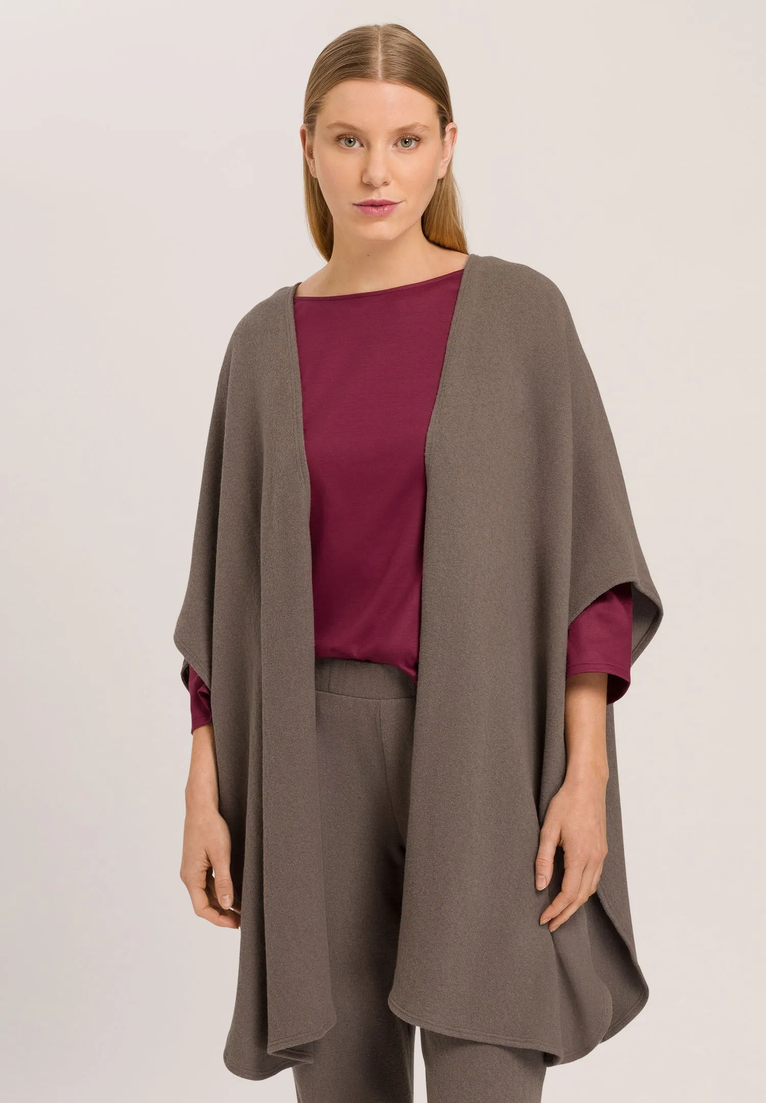 Easywear Poncho | Mocha Stone 78779-1258