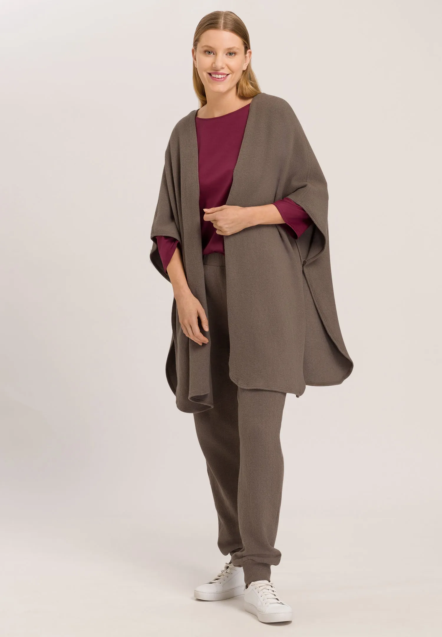 Easywear Poncho | Mocha Stone 78779-1258