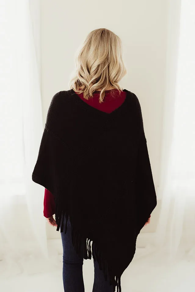 Embossed Poncho