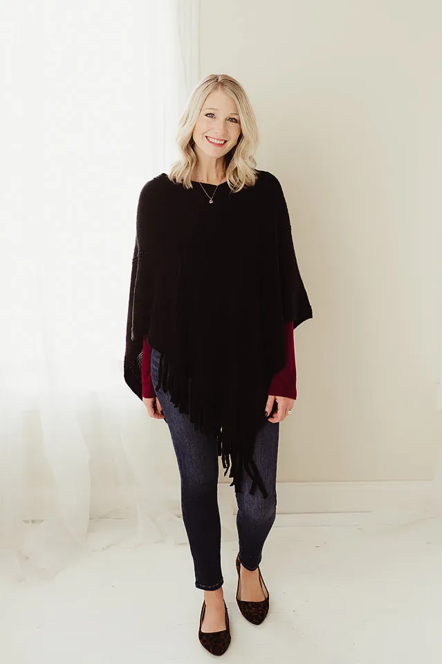 Embossed Poncho