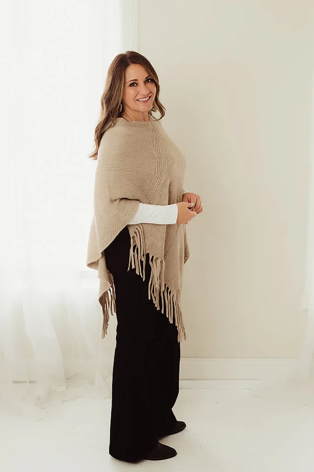 Embossed Poncho