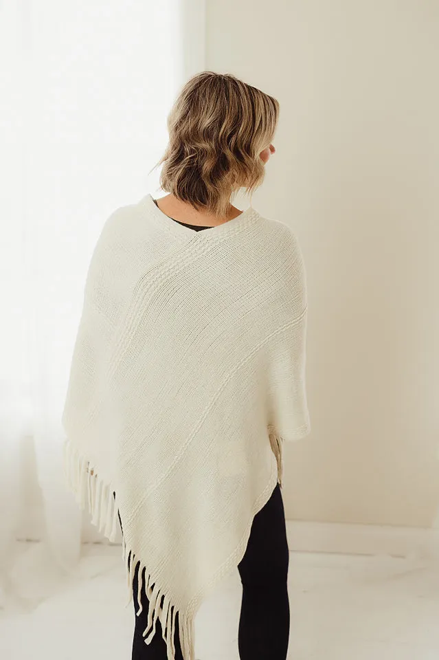 Embossed Poncho