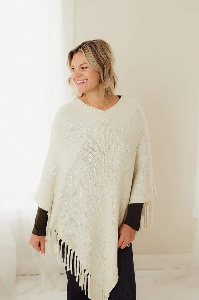 Embossed Poncho