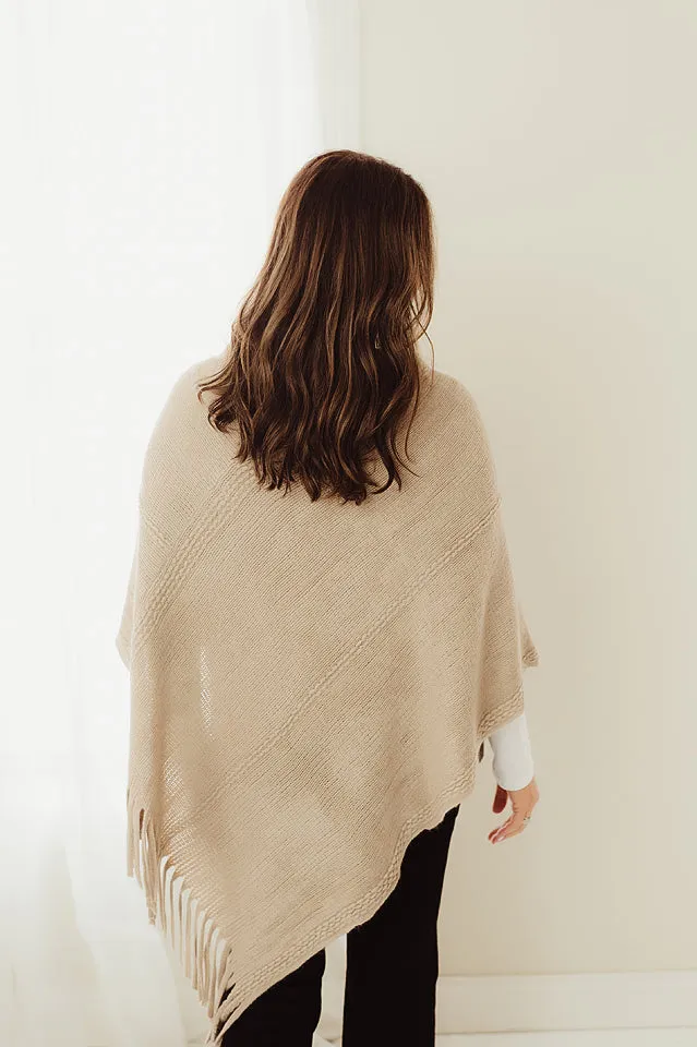 Embossed Poncho