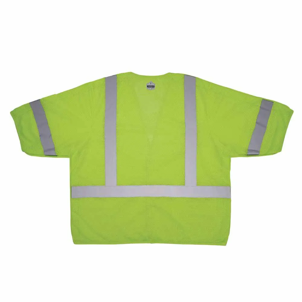 Ergodyne 23057 8315BA 2XL/3XL Lime Hi Vis Breakaway Safety Vest HL