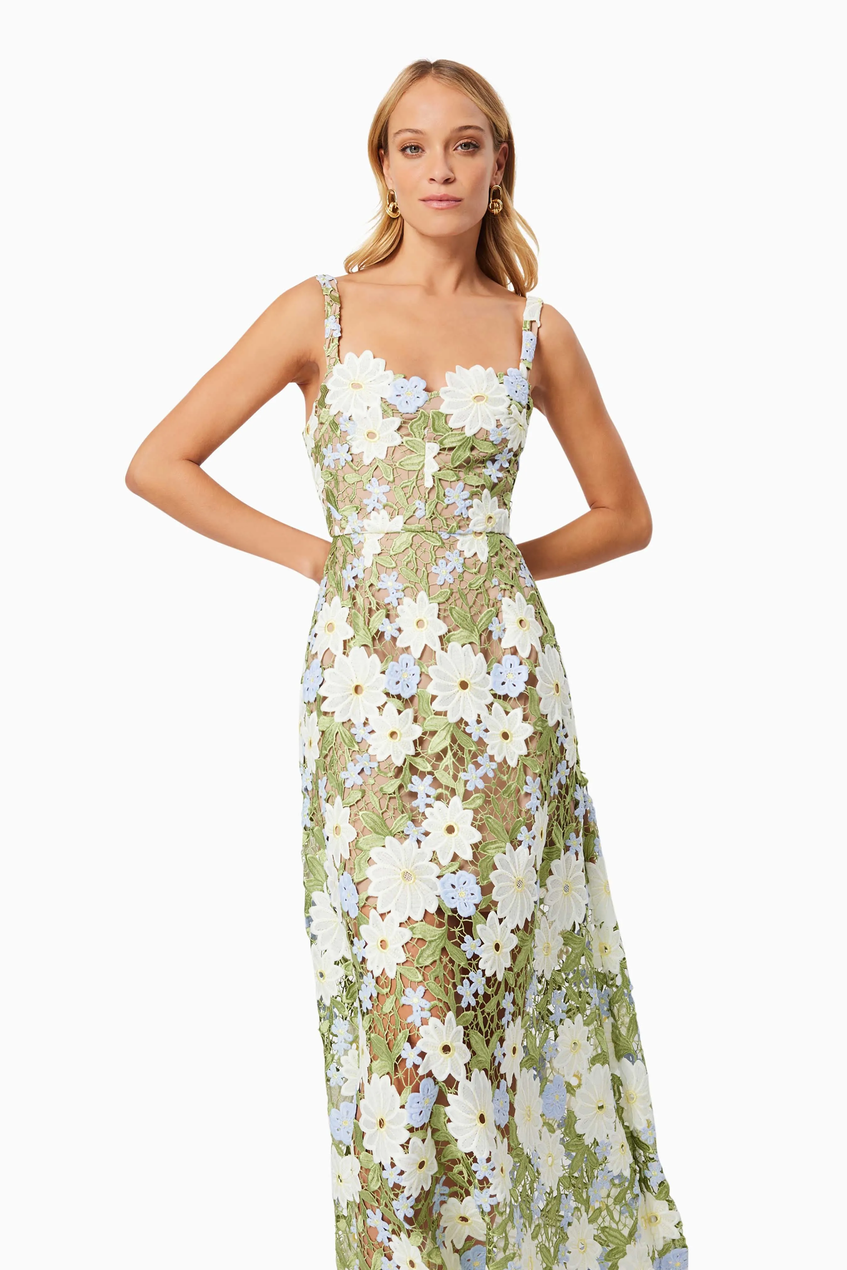 Flora Midi Dress