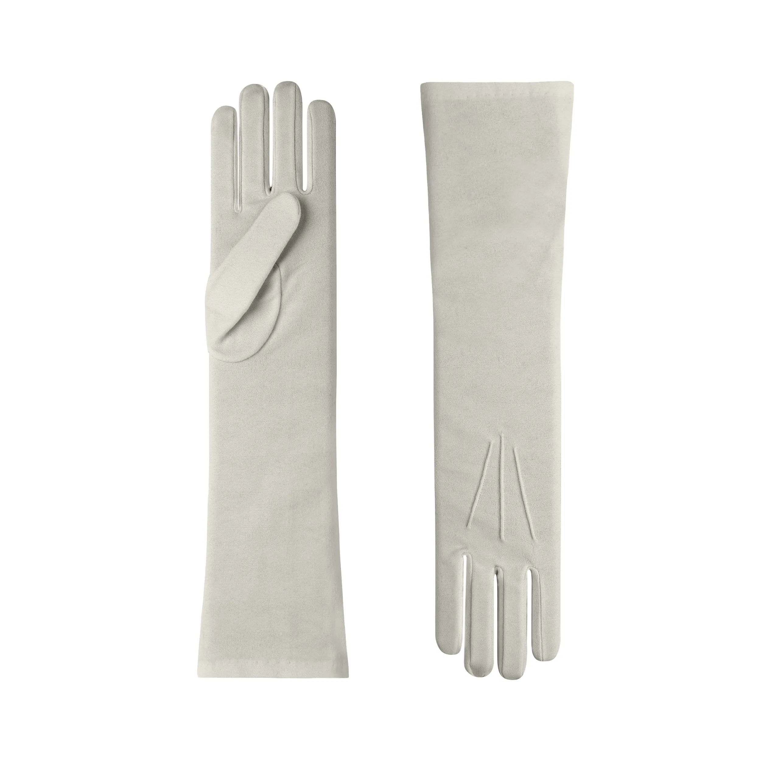 Francesca | Longer Line Sueded Cotton Day Glove