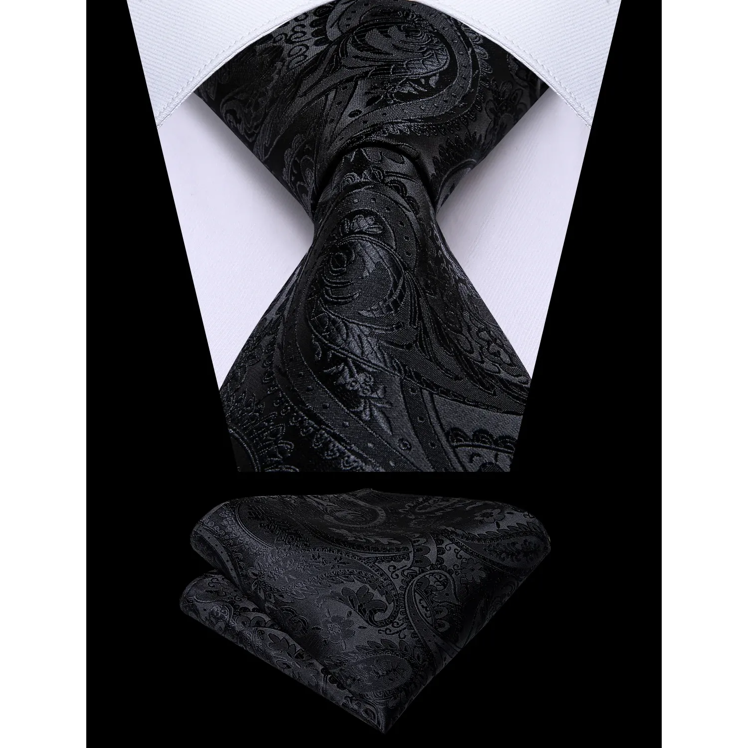 Funki Buys | Vests | Men's Formal 5 Pcs Silk Waistcoat Tie Sets