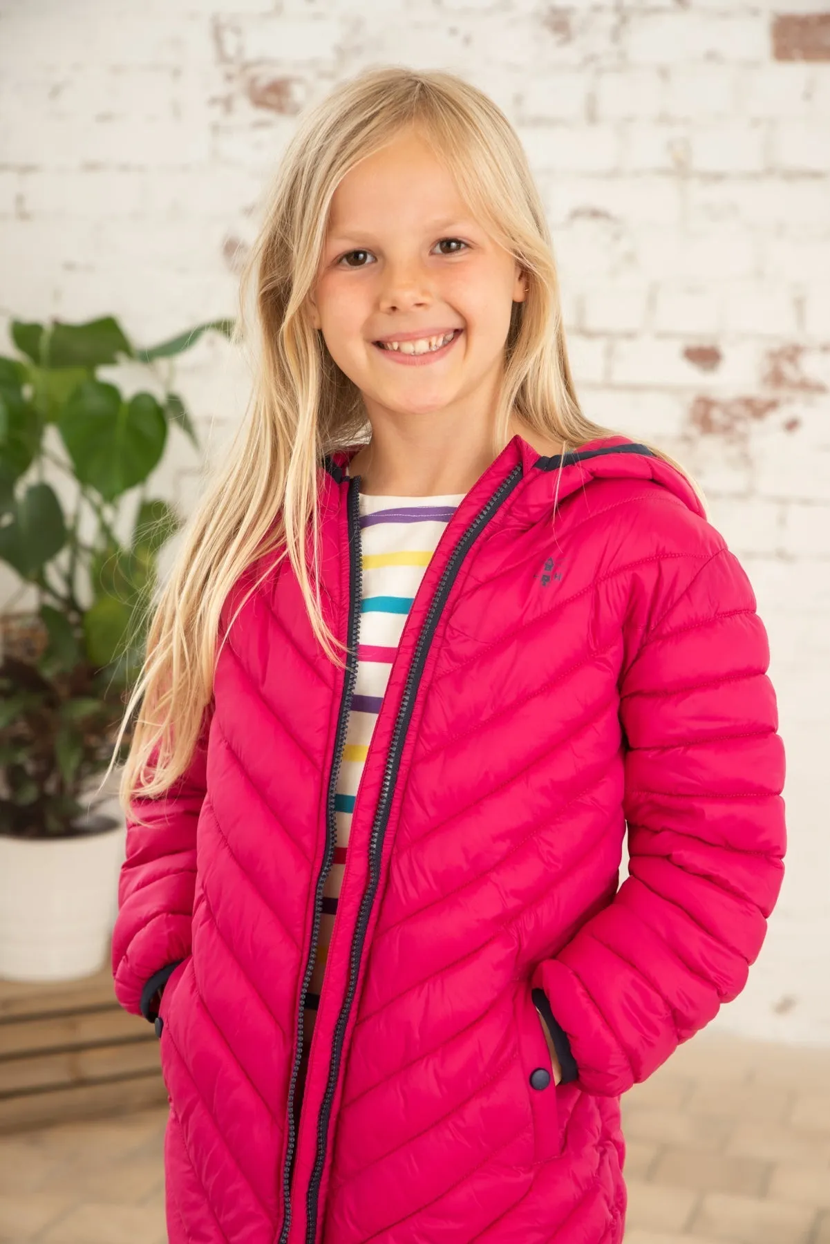 Georgia Coat - Bright Pink