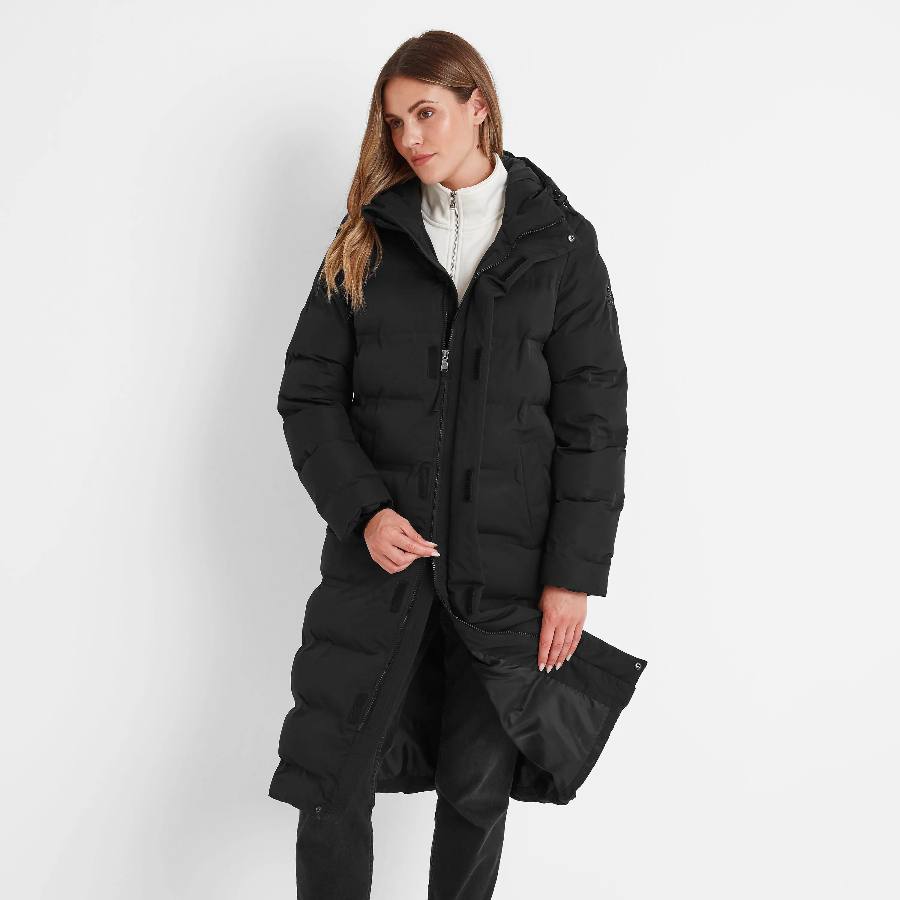 Glaston Womens Parka - Black