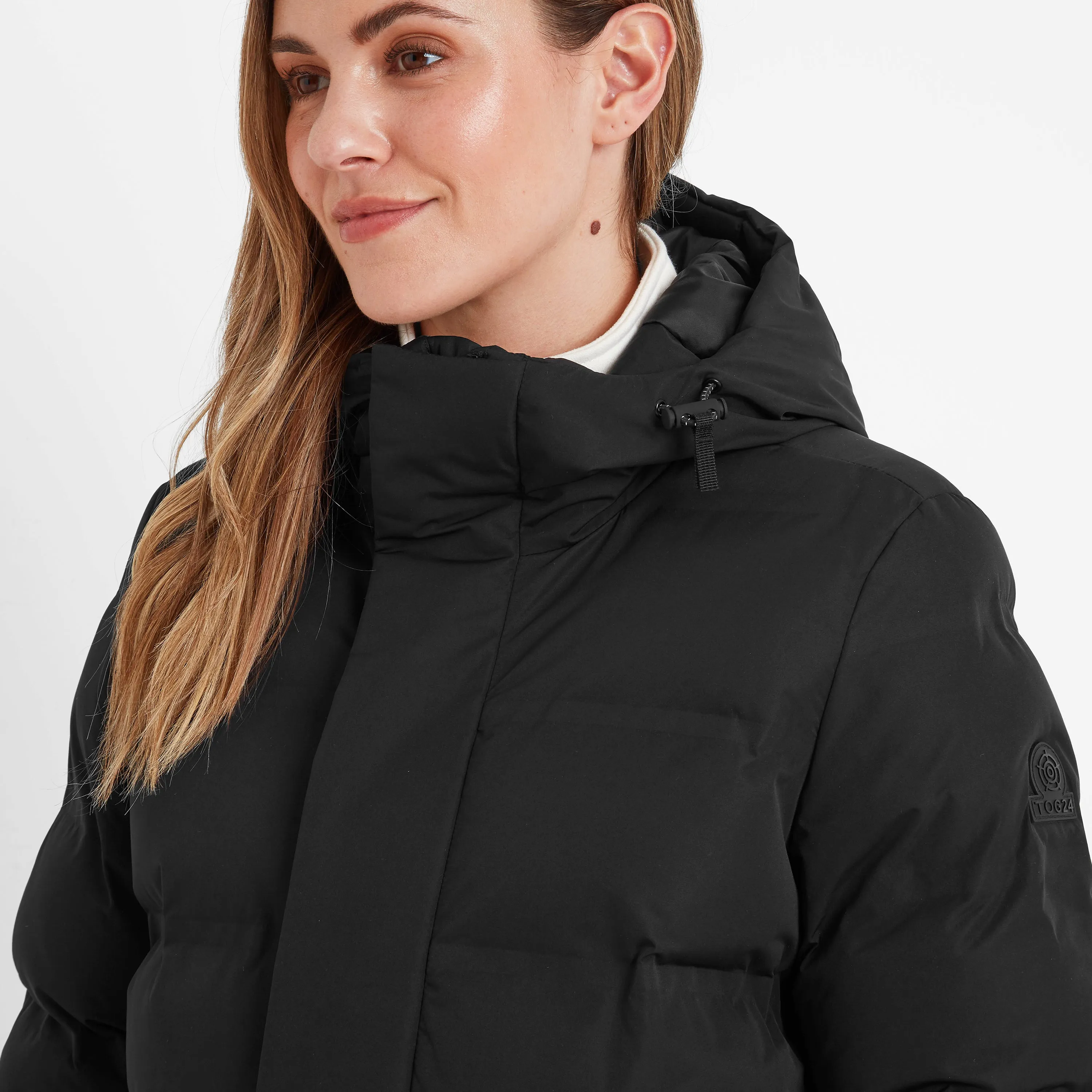 Glaston Womens Parka - Black