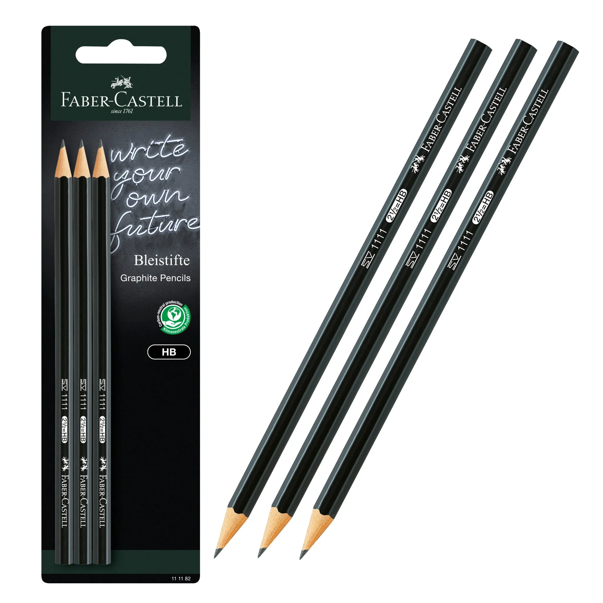 Graphite Pencils, HB - Set of 3 - #111182