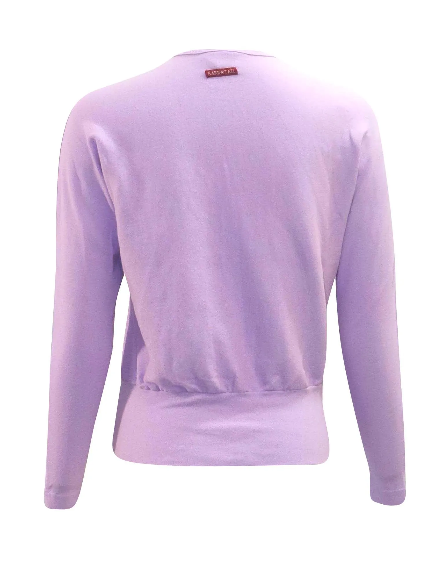 Hard Tail Henley Banded Long Sleeve Top (Style T-243)