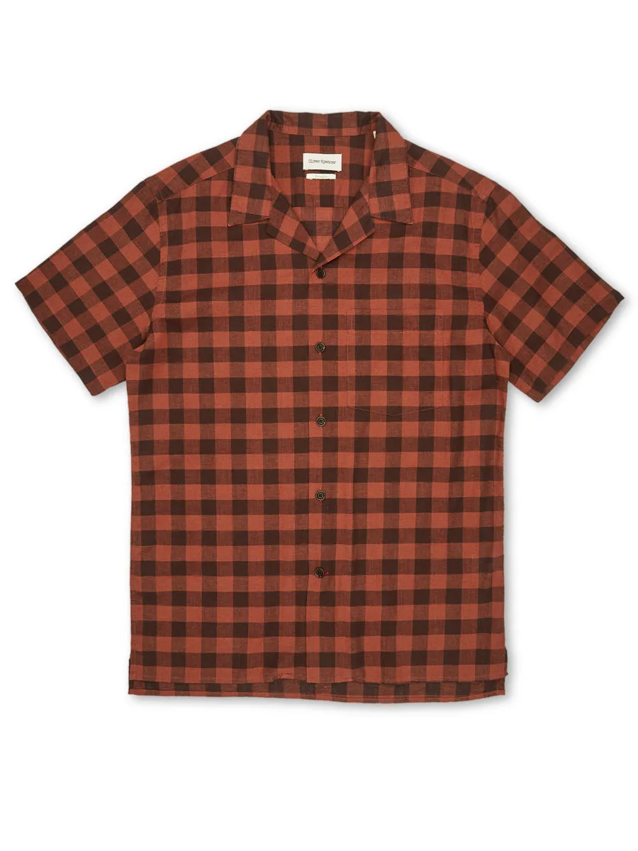 Havana Short Sleeve Shirt Marler Orange