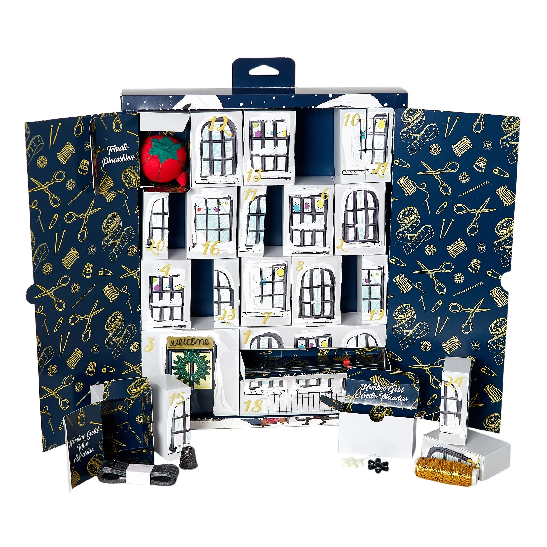 Hemline Haberdashery Sewing themed Advent Calendar - Last chance to buy