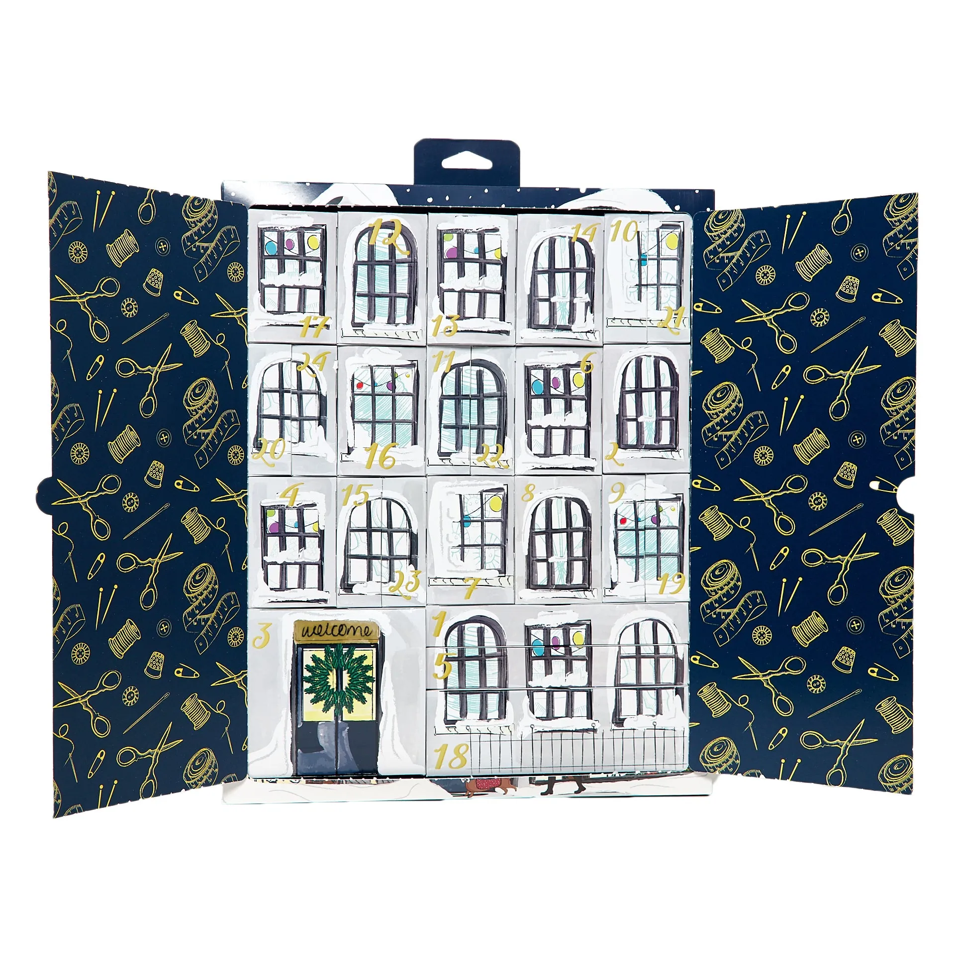 Hemline Haberdashery Sewing themed Advent Calendar - Last chance to buy