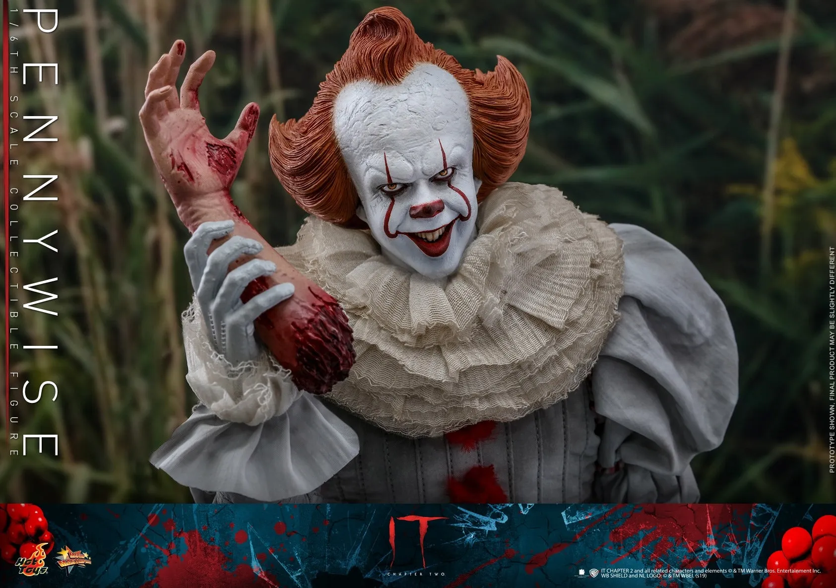 Hot Toys - MMS555 - IT Chapter Two - 1/6th scale Pennywise Collectible Figure