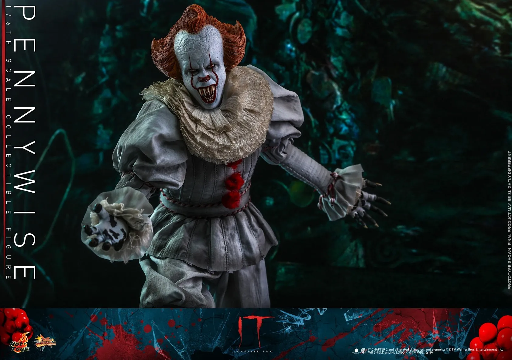 Hot Toys - MMS555 - IT Chapter Two - 1/6th scale Pennywise Collectible Figure